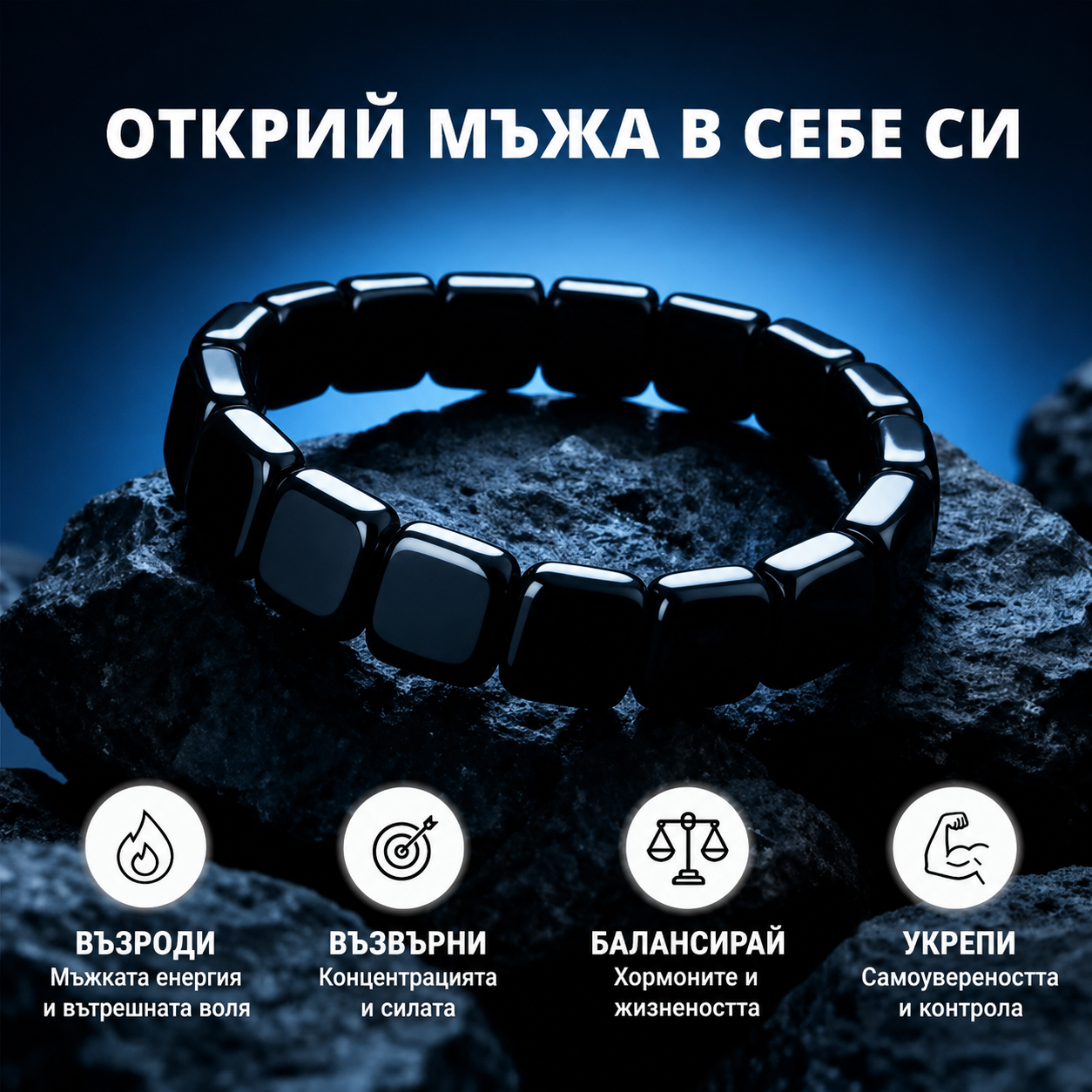 ONYX™ Магнитна гривна